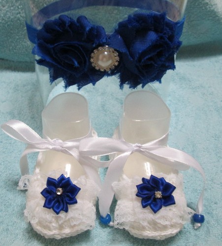 Scarpe neonata cotone