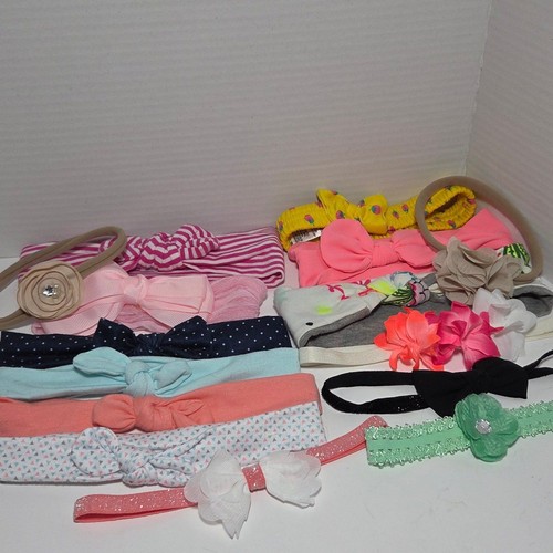 Lotto fasce bambina fiocchi - 20,