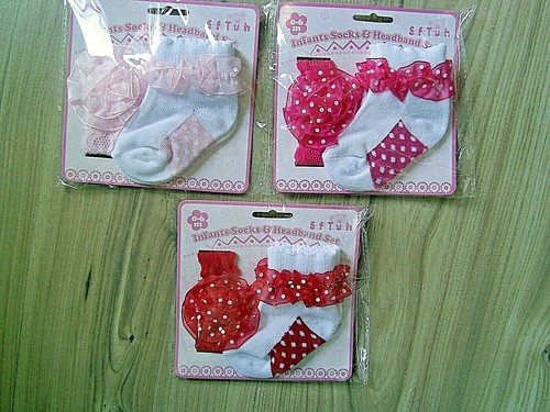 Set calze bianche fasce - set,